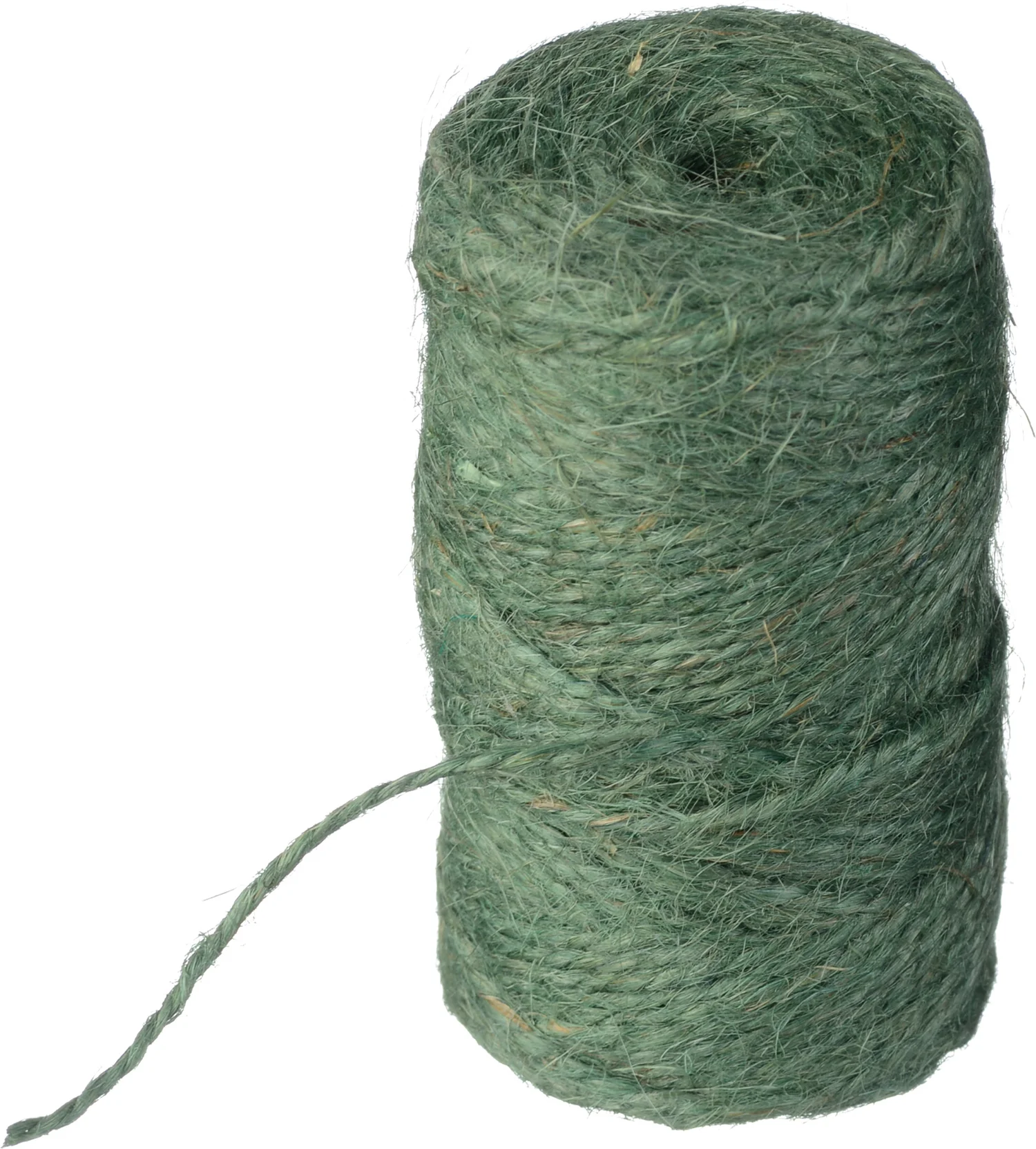Nature jute touw 90m groen