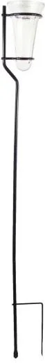 Nature regenmeter incl steel glas 20 x 12 x 130 cm