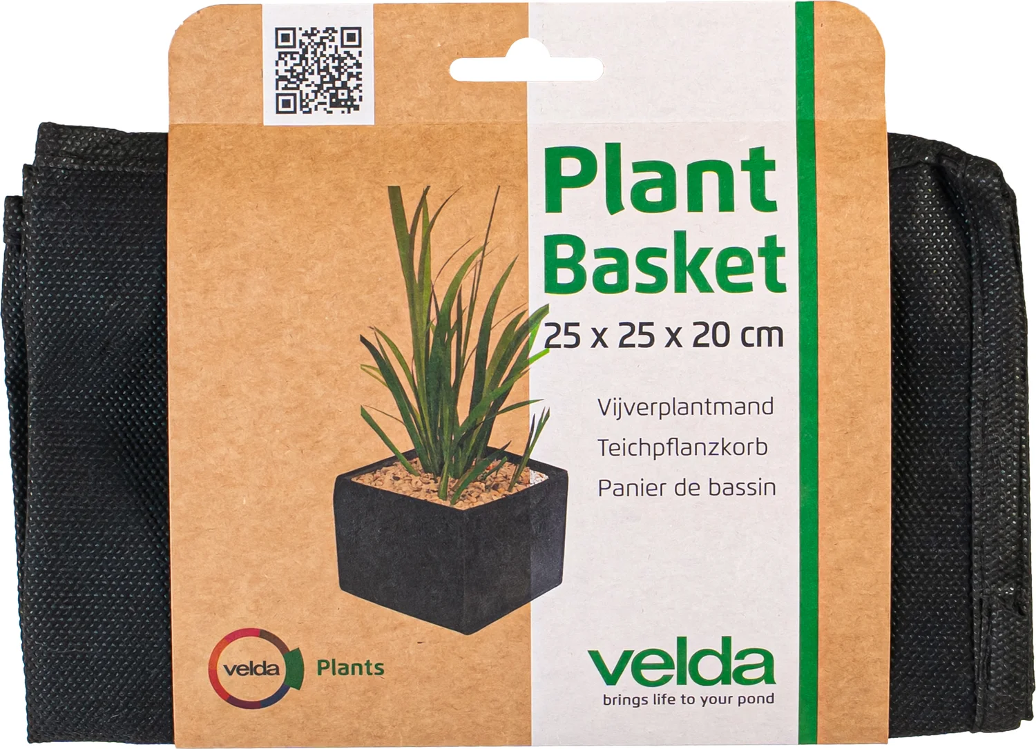 Velda vijverplant mand 25 x 25 x 20 cm