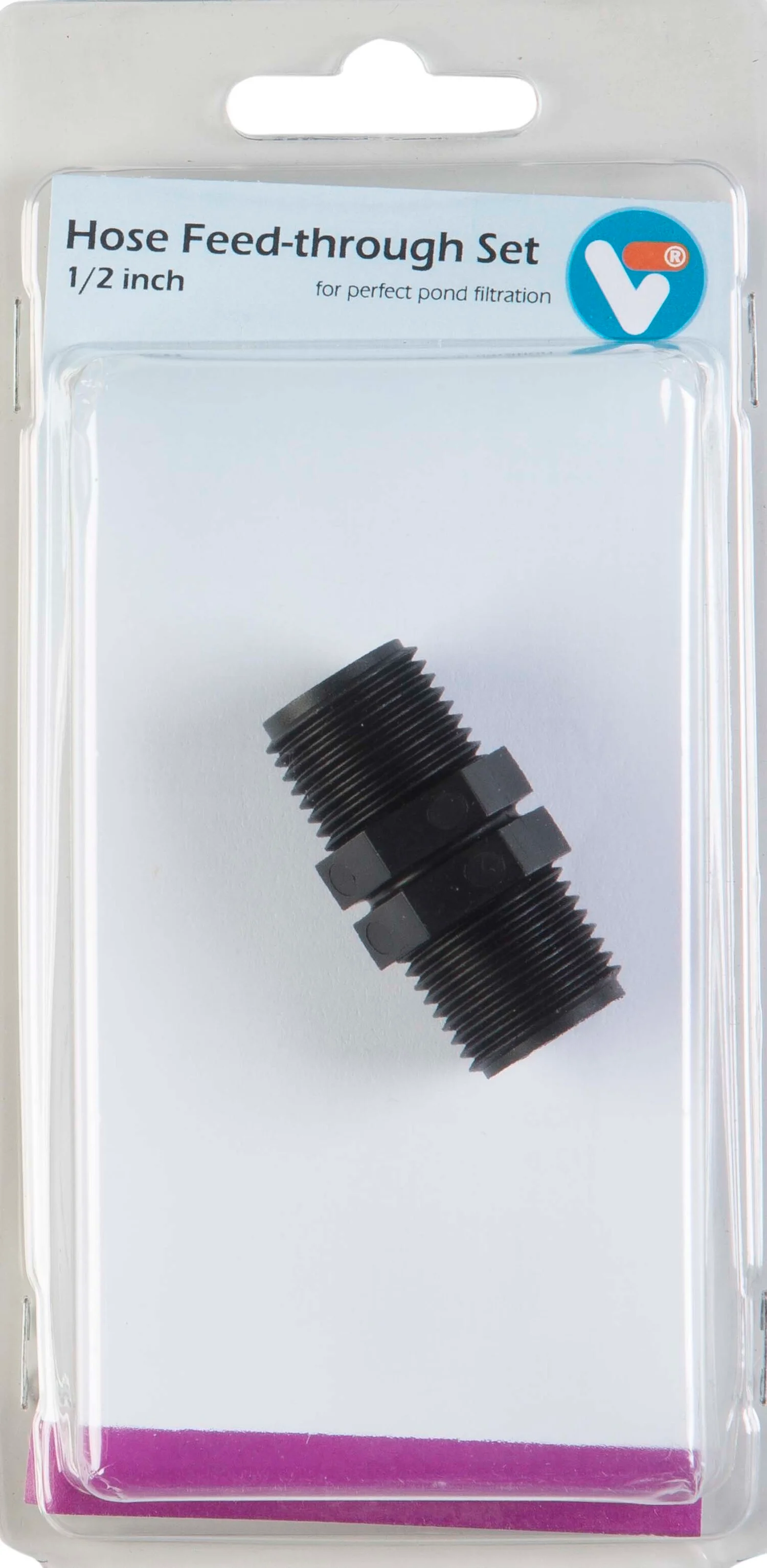 VT wanddoorvoer 1/2 inch
