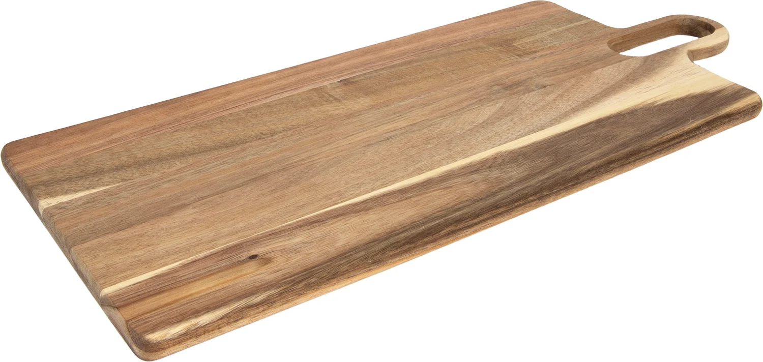 Serveerplank Amara naturel acaciahout 22 x 53 x 1,5 cm