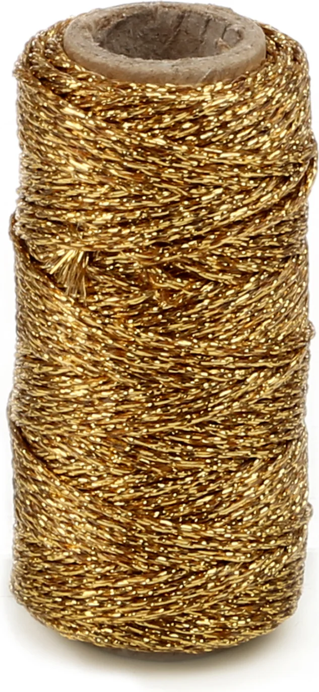 Vivant koord Flashy goud 2500 x 0,2 cm
