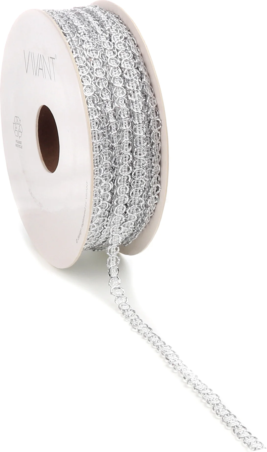 Vivant koord Grandi zilver 300 x 1,5 cm