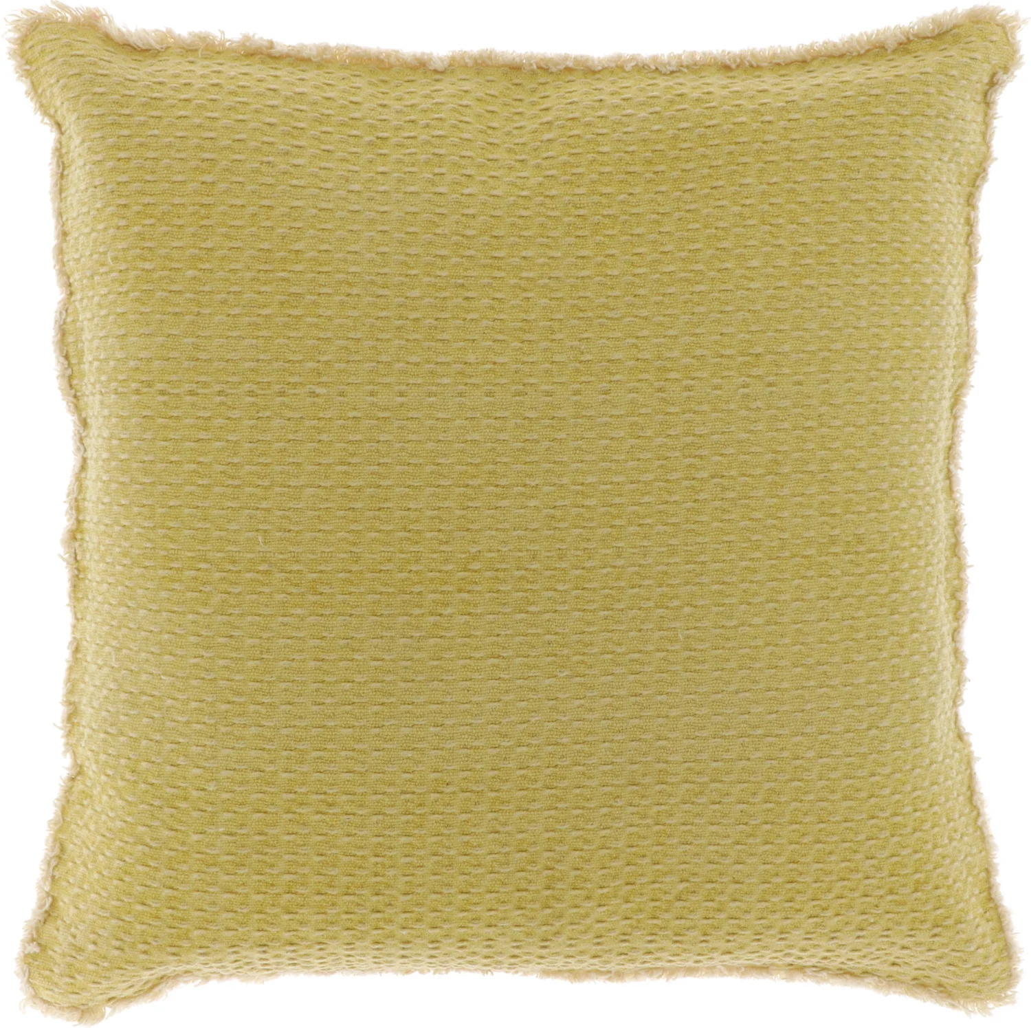 Unique Living sierkussen floyd geel 45 x 45 x 7 cm