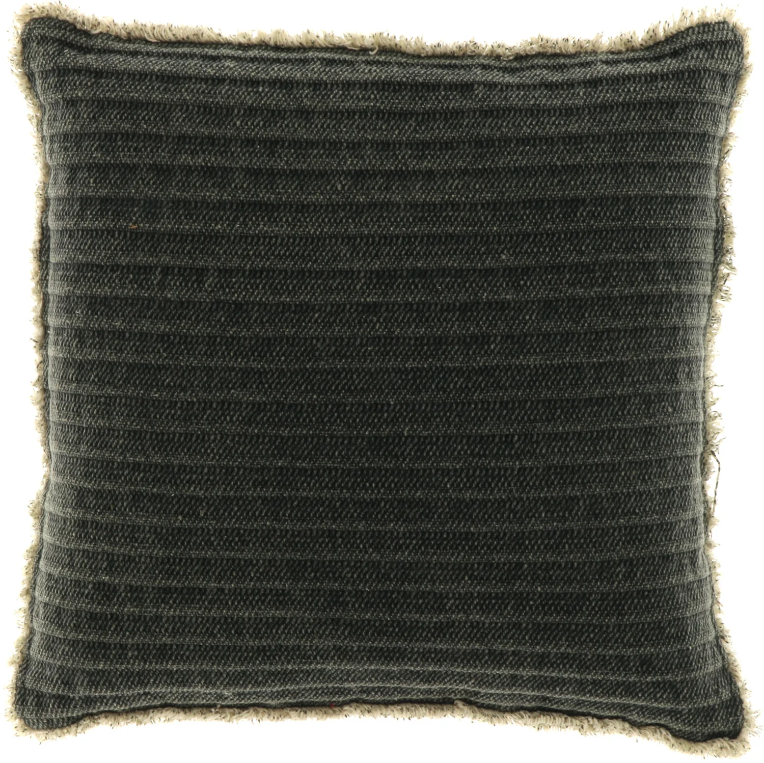 Unique Living sierkussen adam zwart 45 x 45 x 7 cm