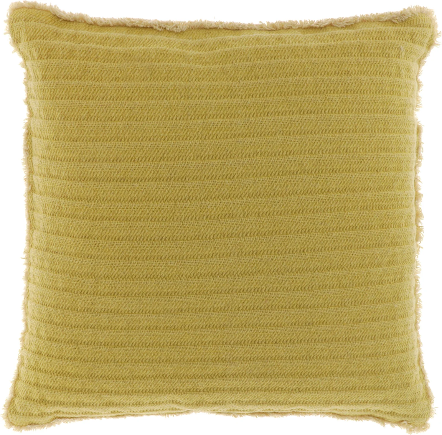 Unique Living sierkussen adam geel 45 x 45 x 7 cm