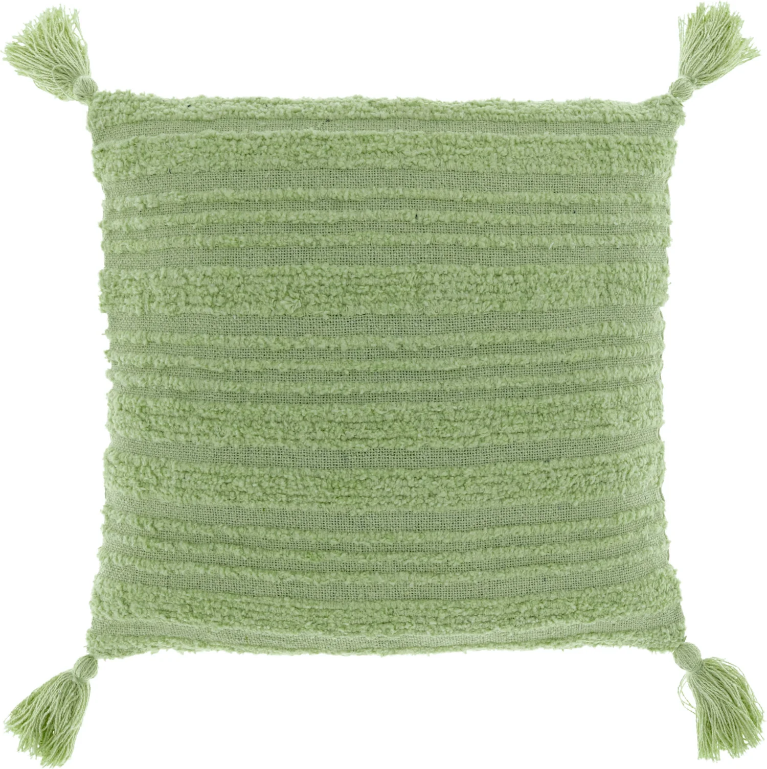 Unique Living sierkussen Fonne groen 45 x 45 x 7 cm