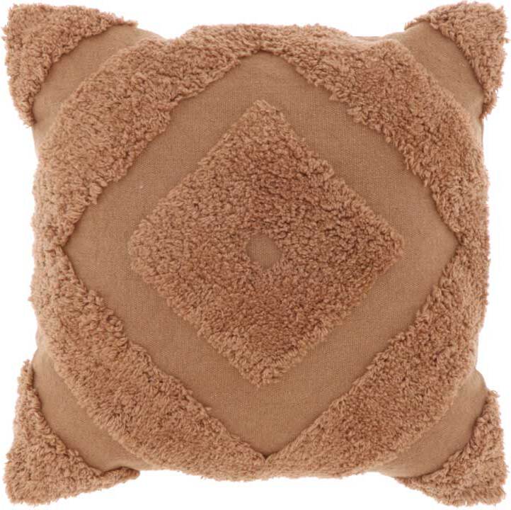 Unique Living sierkussen Lark terracotta 45 x 45 cm
