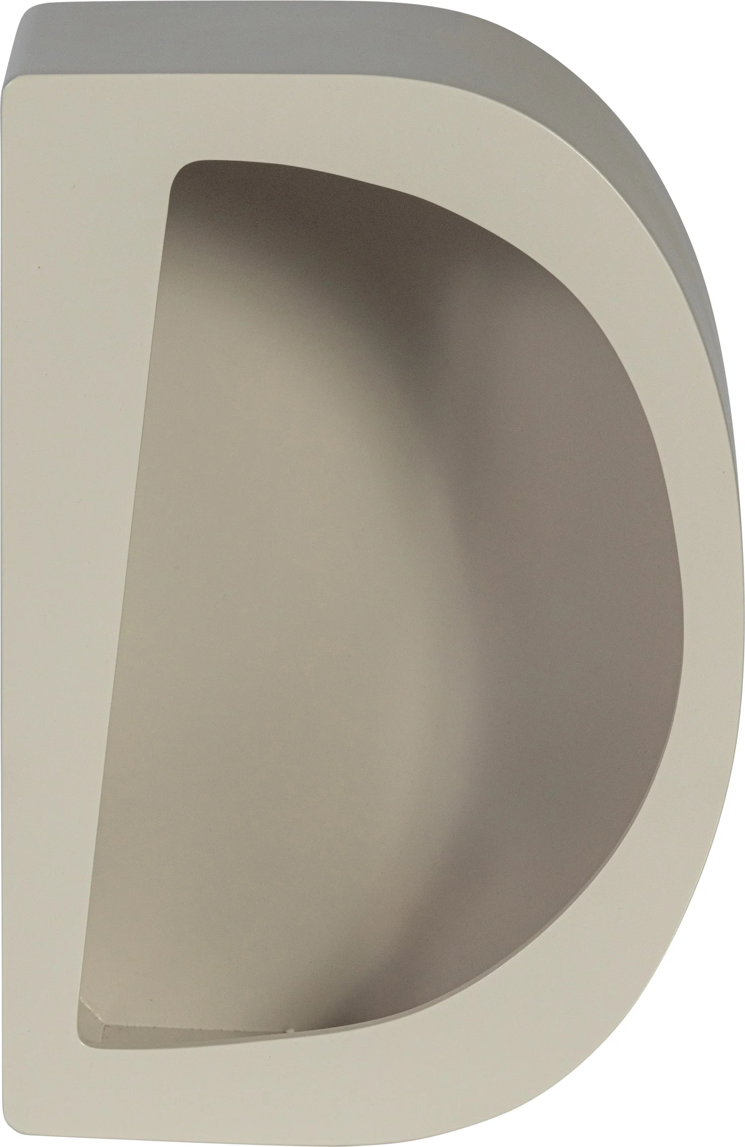 WOOOD wandplank Noam beige 35 x 24 x 15 cm