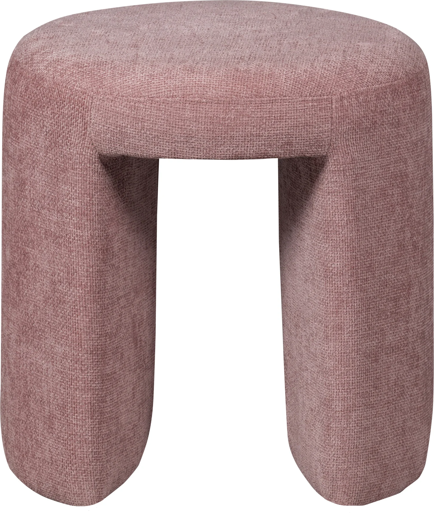 WOOOD poef Charlie roze D 45 H 47 cm