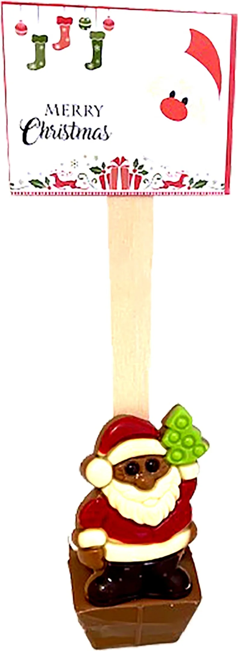 Melkchoco stick Kerstman 62 gr