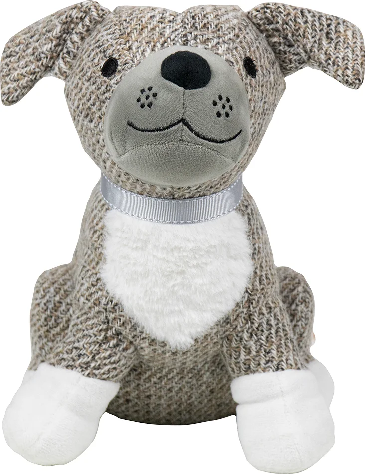 Mars & More deurstopper Zoo hond grijs 25 x 21 x 26 cm