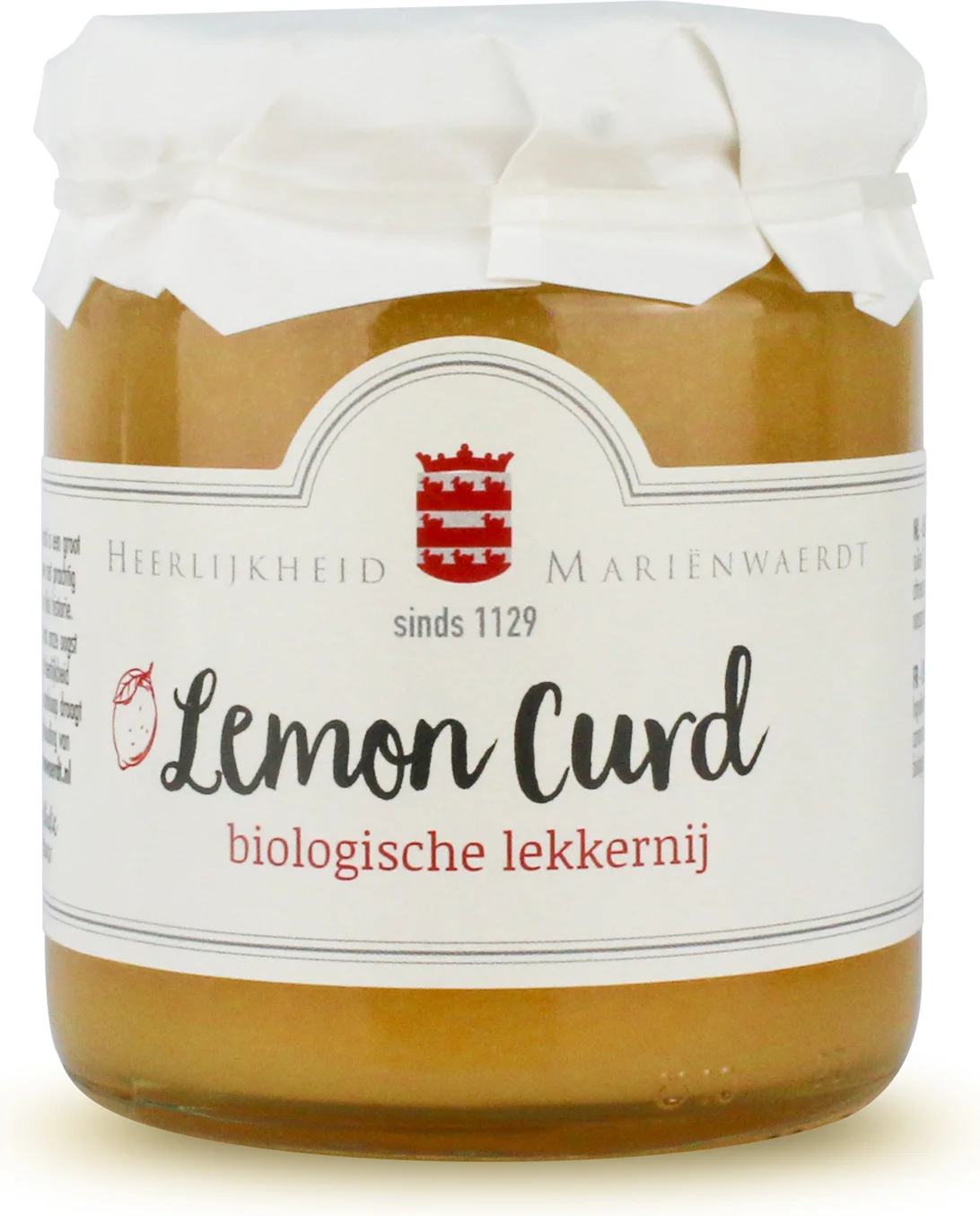 Mariënwaerdt bio lemon curd 260 g