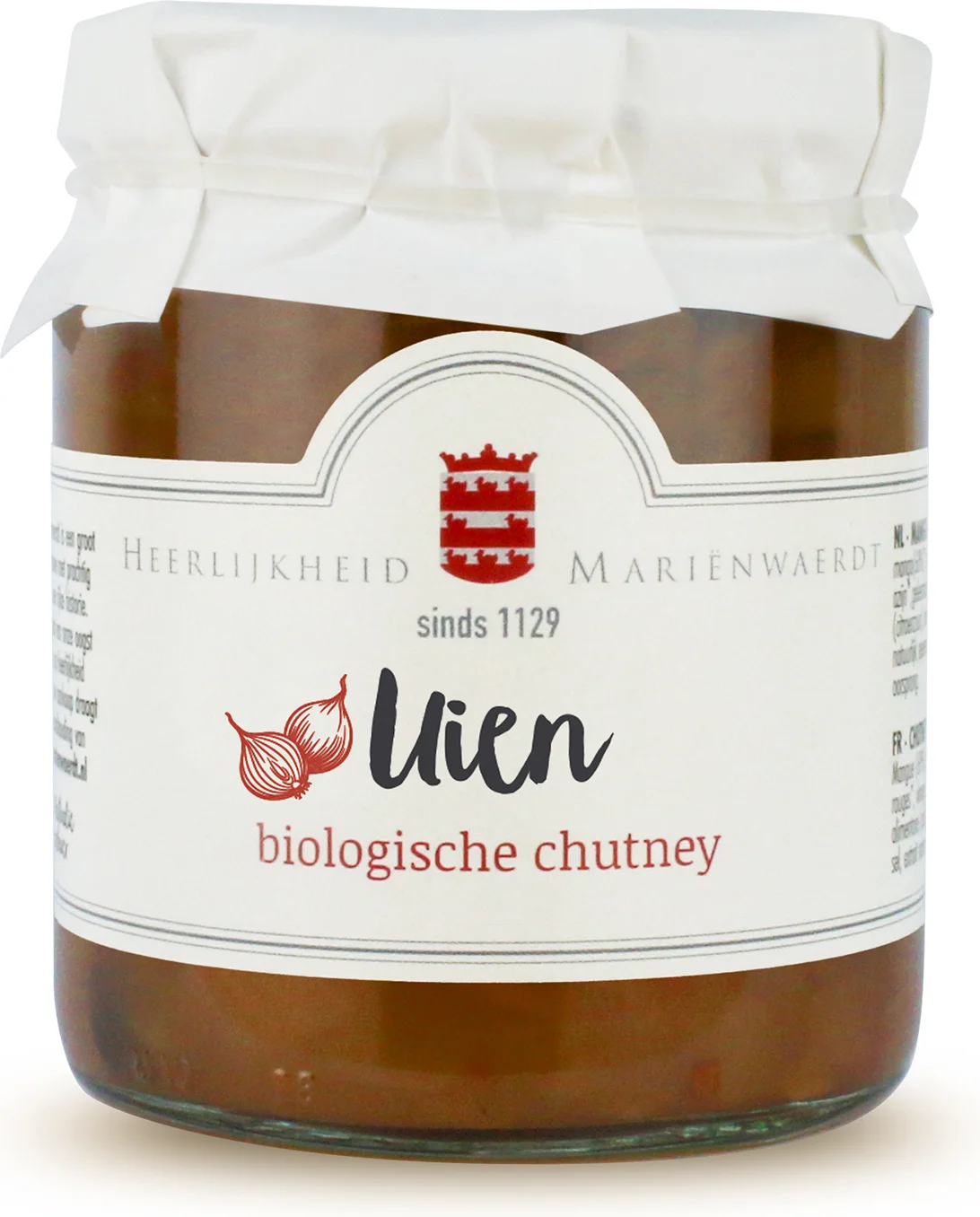 Mariënwaerdt bio uien chutney 260 g