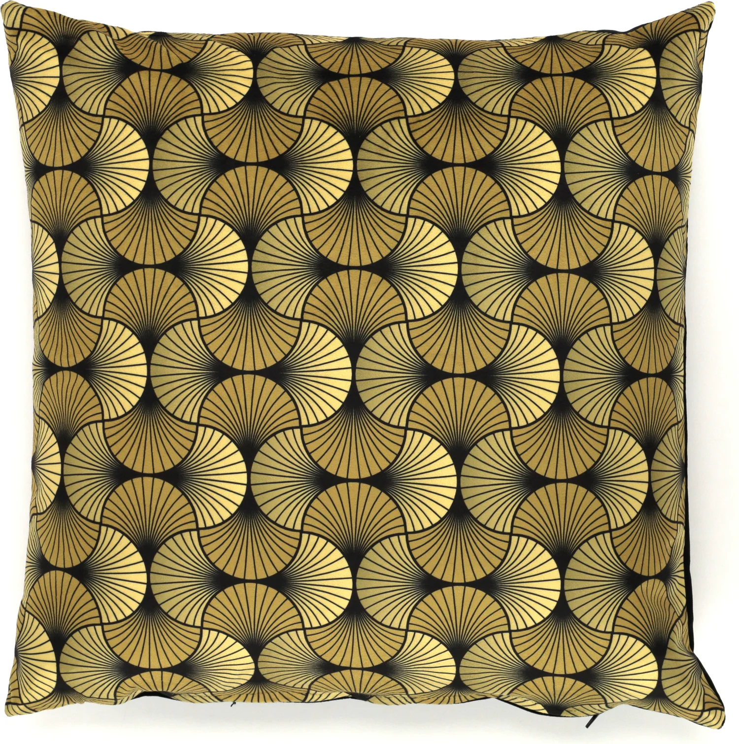 Sierkussen Millie geel 45 x 45 x 10 cm