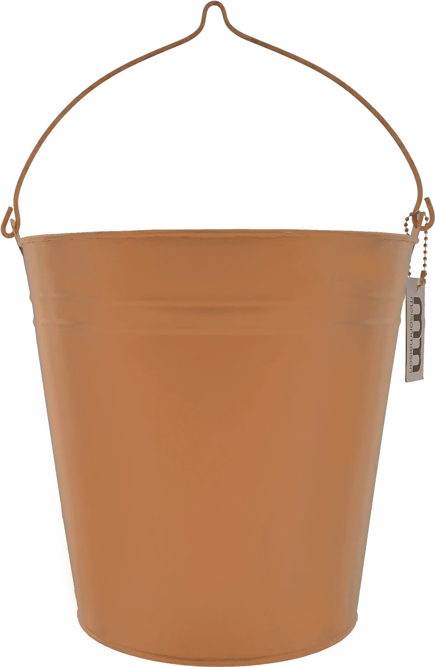 Maison Maison plantenemmer koper D 23 H 23 cm
