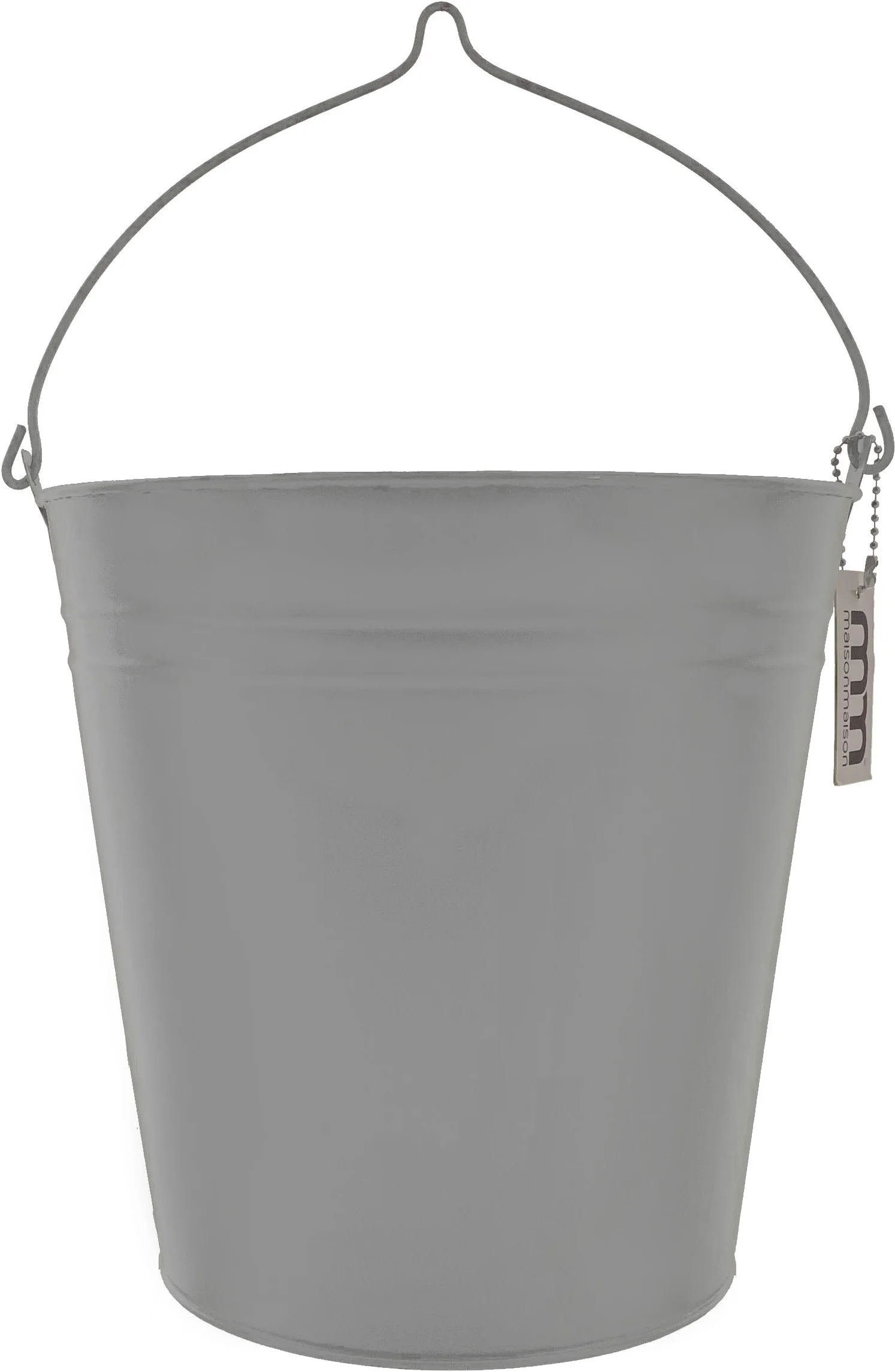 Maison Maison plantenemmer zilver D 23 H 23 cm