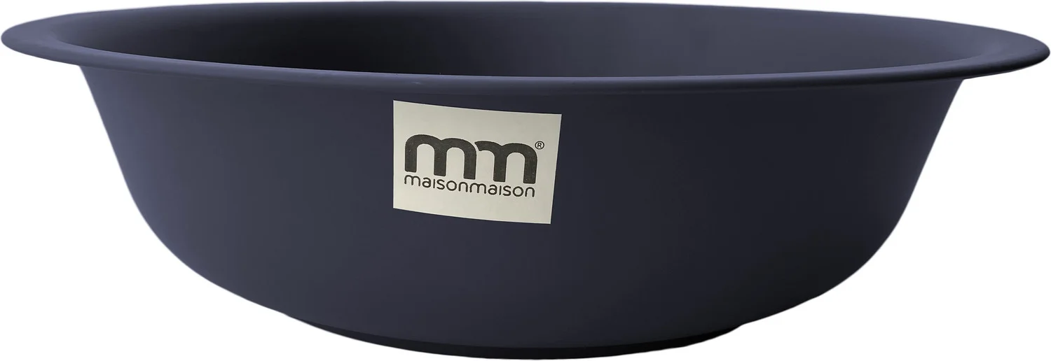 Maison Maison plantenschaal donker blauw D 35 H 10 cm