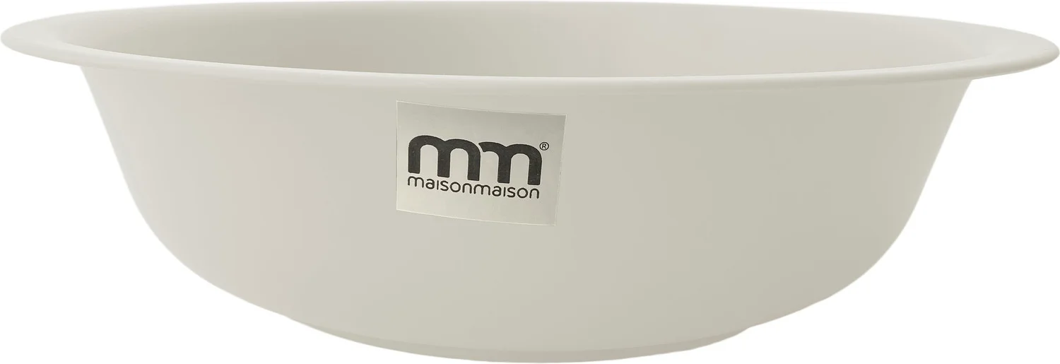 Maison Maison plantenschaal wit D 35 H 10 cm