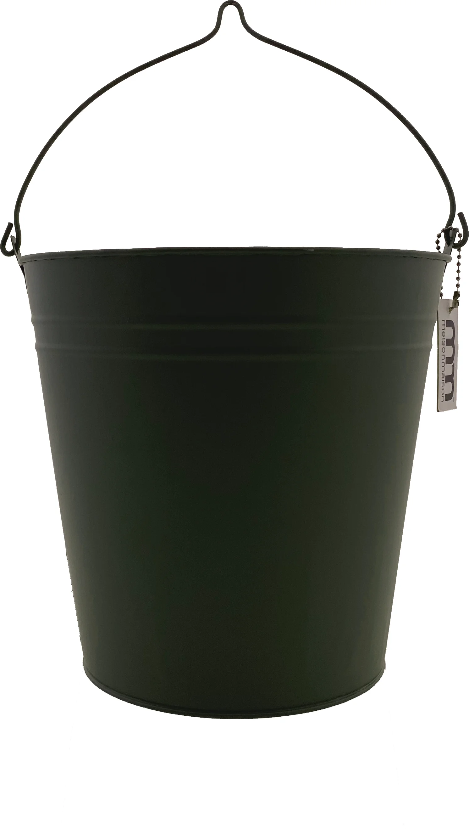 Maison Maison plantenemmer groen D 23 H 22 cm