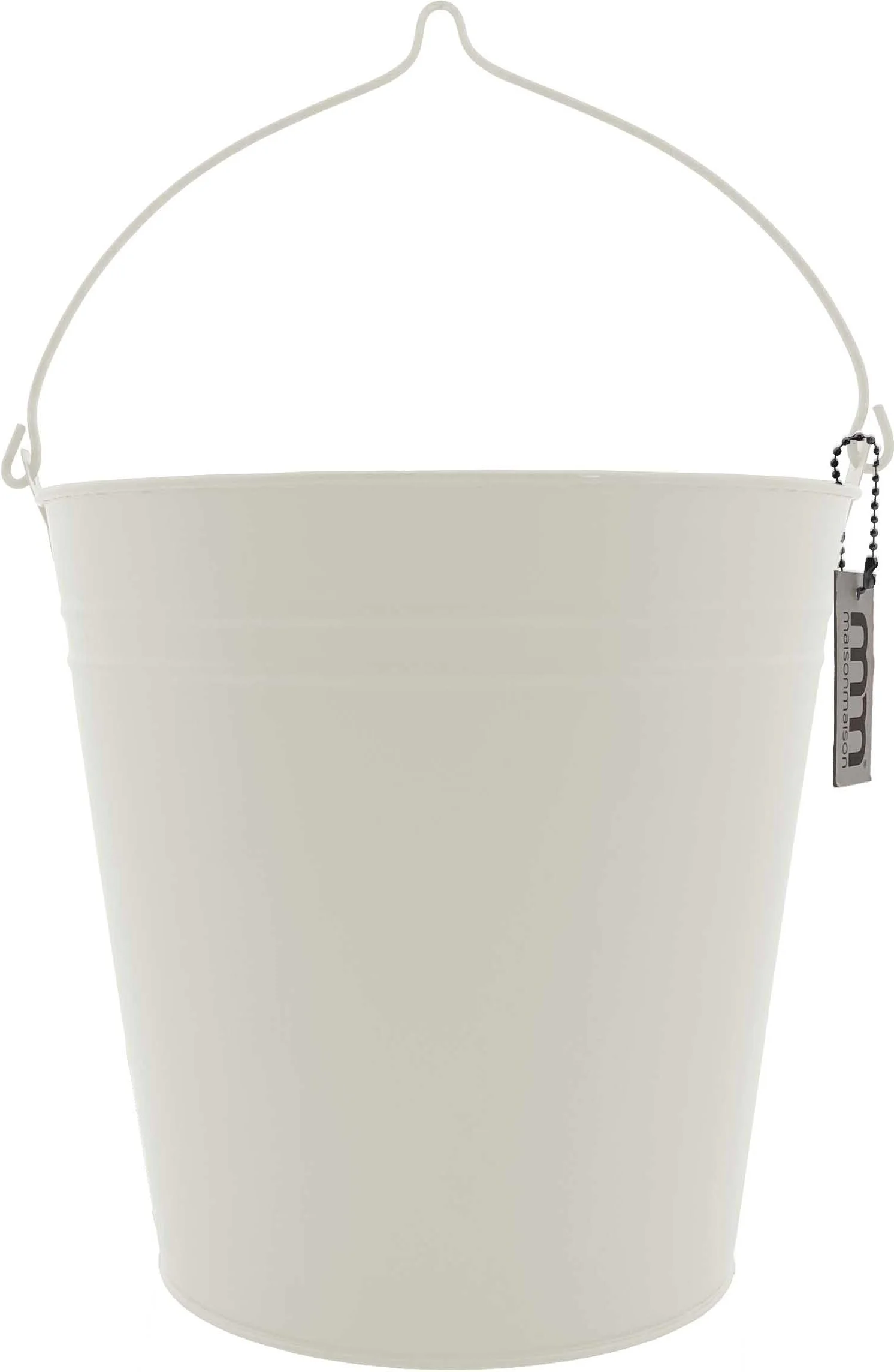 Maison Maison plantenemmer wit D 23 H 22 cm