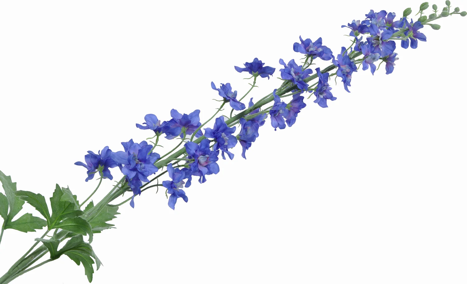 Silk-ka kunstbloem Ridderspoor blauw 116 cm