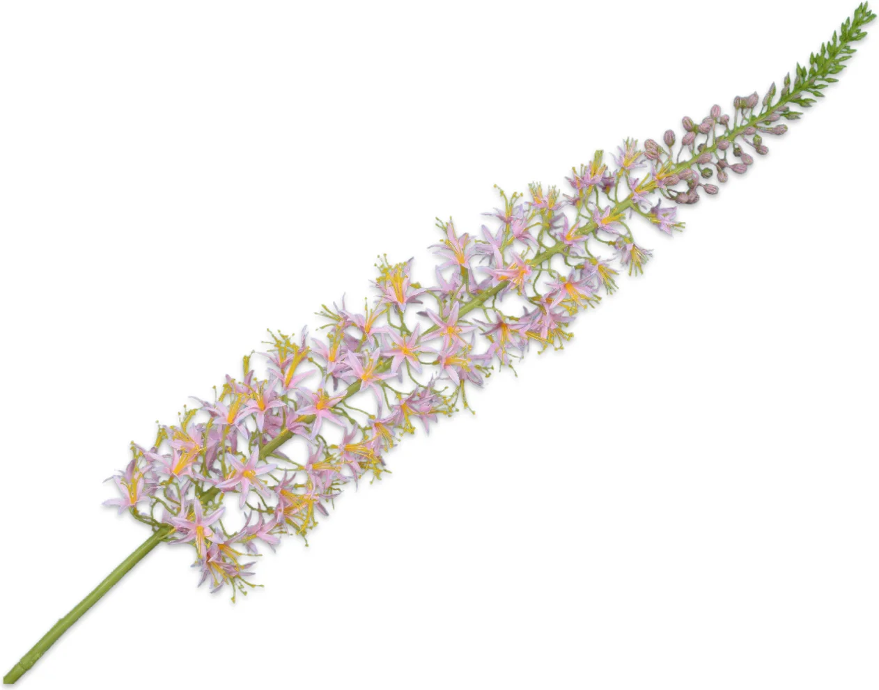 Silk-ka kunstbloem Naald van Cleopatra roze 119 cm