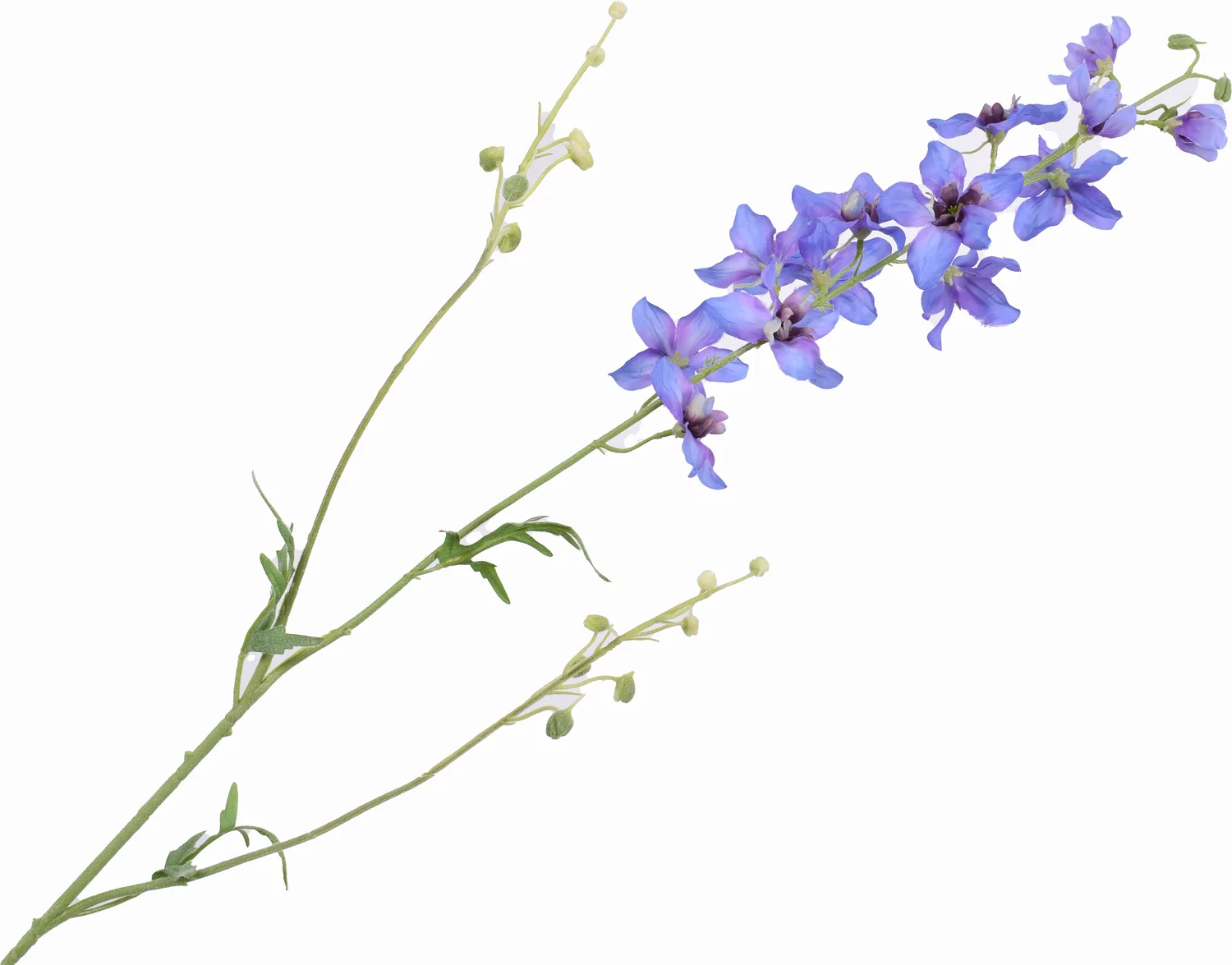 Silk-ka kunstbloem Ridderspoor lichtblauw 101 cm