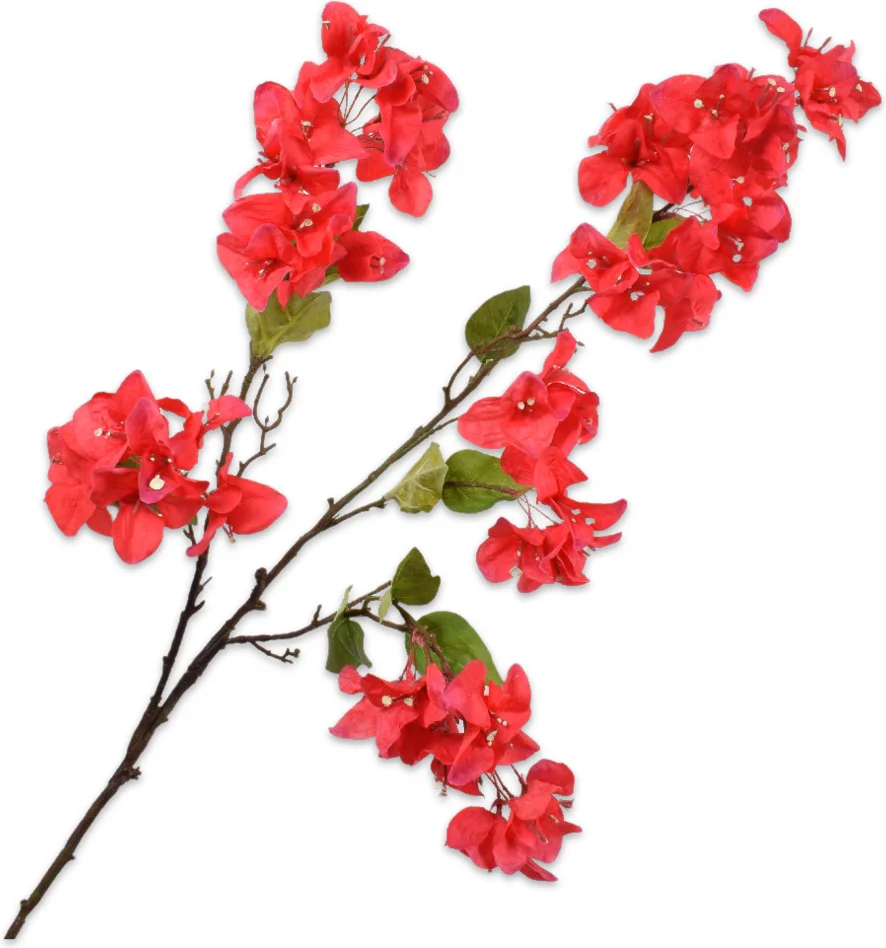 Silk-ka kunstbloem Bougainville rood 104 cm