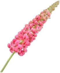 Silk-ka kunstbloem Lupine paars 106 cm