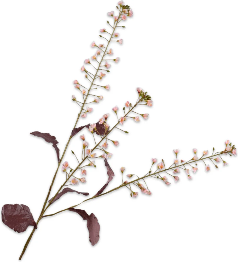 Silk-ka kunstbloem Primula crème 111 cm