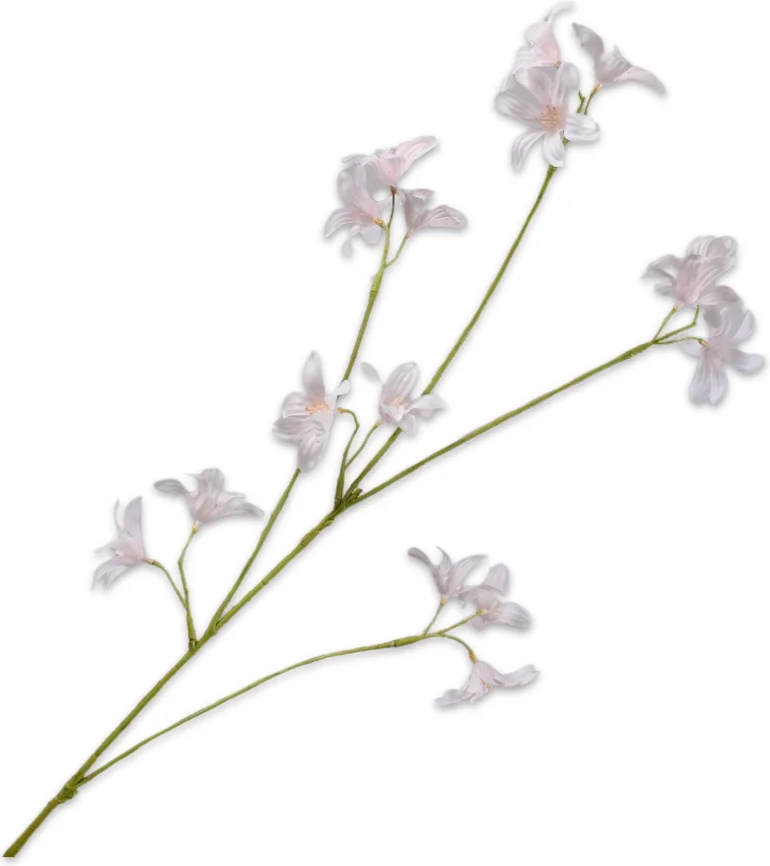 Silk-ka kunstbloem Hyacint lichtroze 79 cm