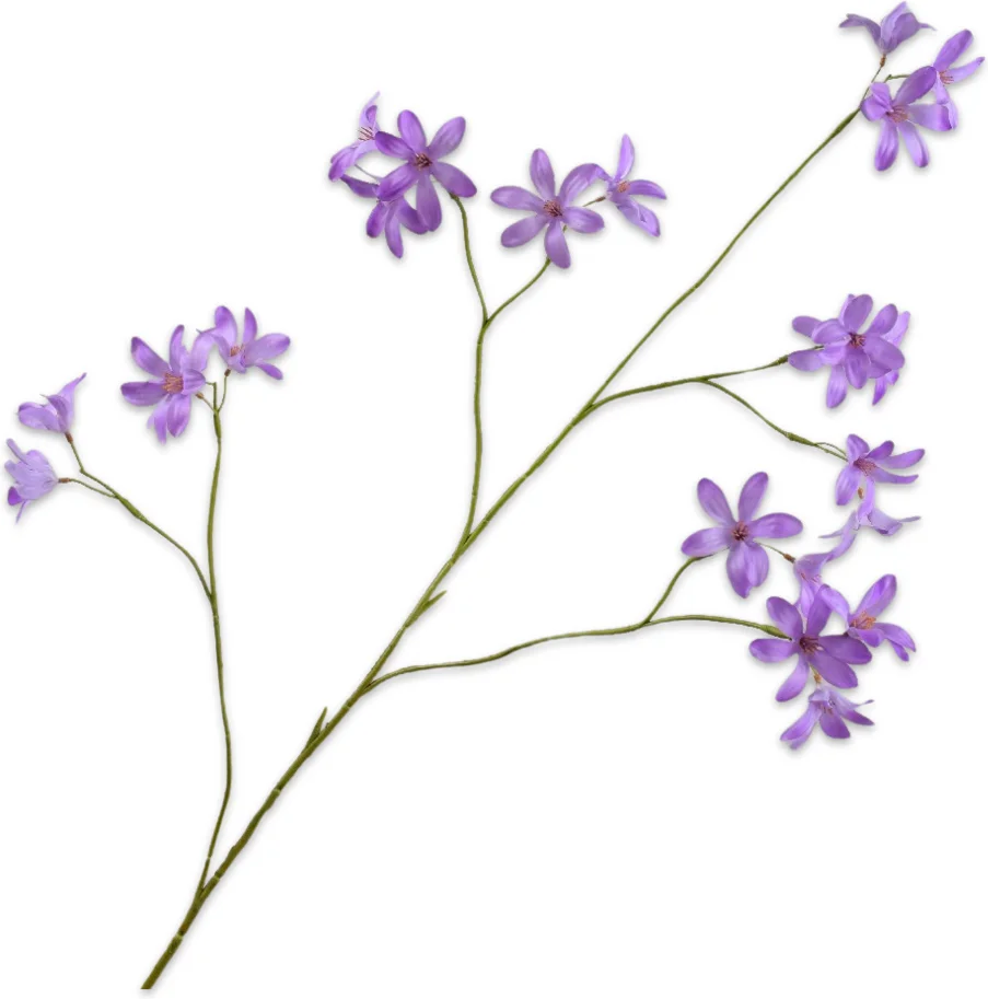 Silk-ka kunstbloem Hyacint paars 111 cm