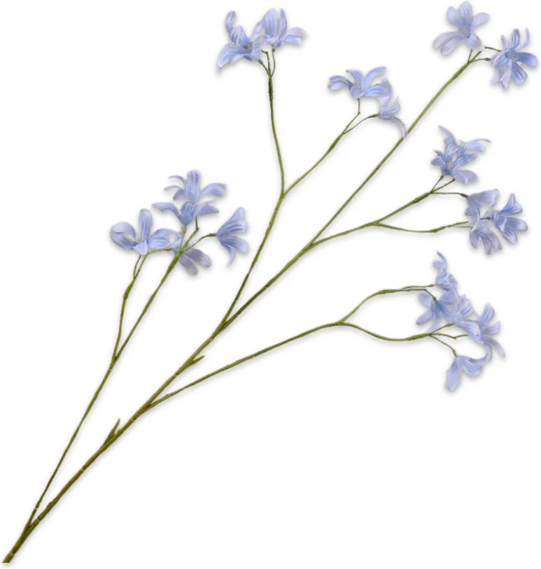 Silk-ka kunstbloem Hyacint blauw 111 cm