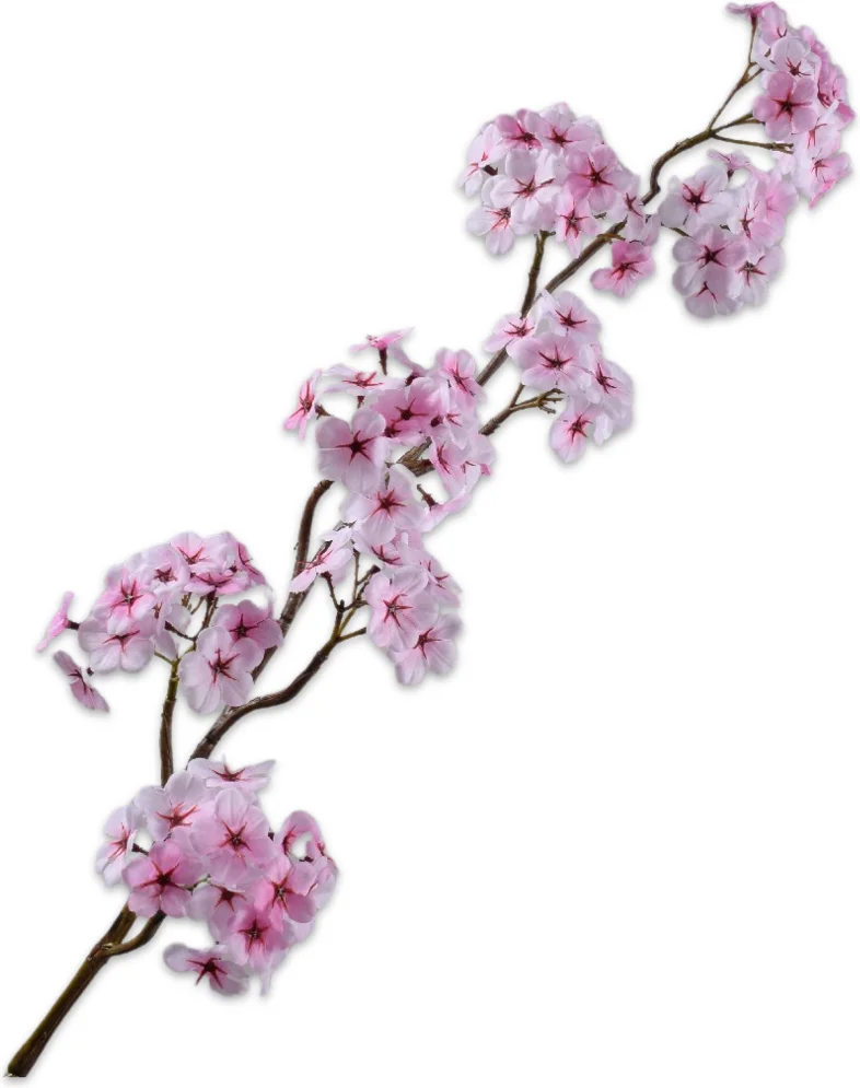 Silk-ka kunstbloem Bloesemtak roze 95 cm