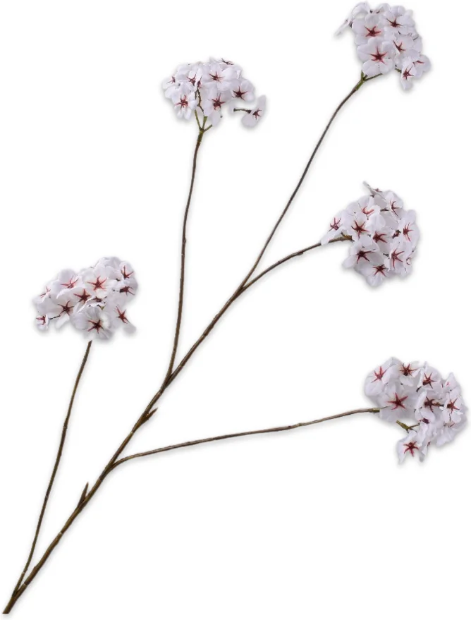 Silk-ka kunstbloem Bloesemtak wit 110 cm