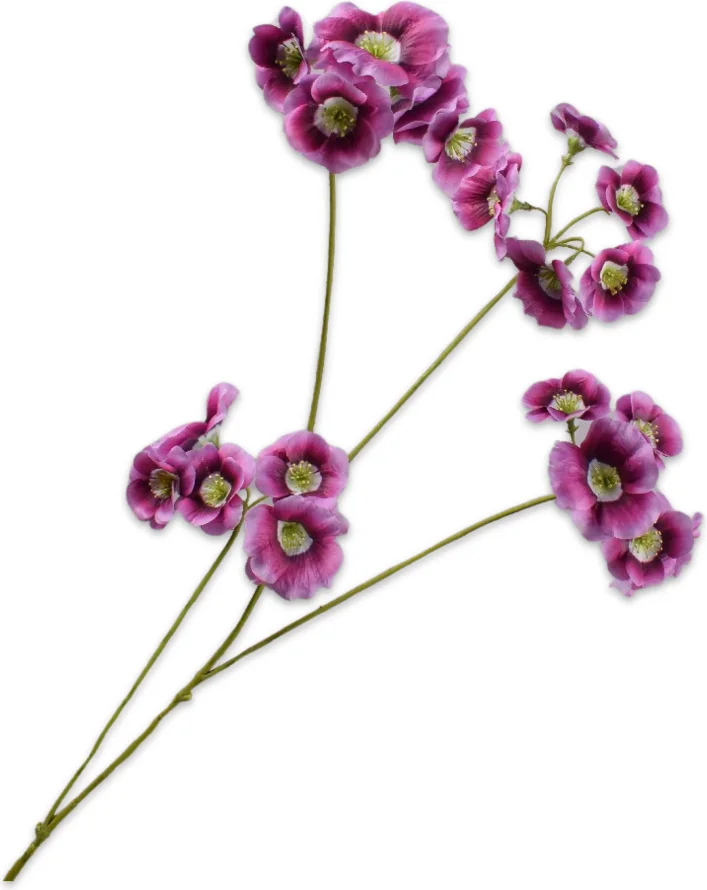 Silk-ka kunstbloem Elaeocarpus roze 78 cm