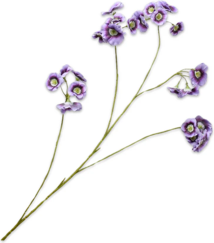 Silk-ka kunstbloem Elaeocarpus paars 109 cm