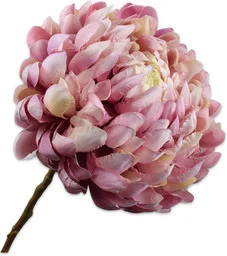 Silk-ka kunstbloem Chrysant roze 64 cm