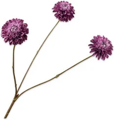 Silk-ka kunstbloem Dahlia paars 65 cm