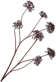 Silk-ka kunstbloem Dille bordeaux 105 cm