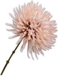 Silk-ka kunstbloem Chrysant roze 62 cm