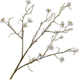 Silk-ka kunstbloem Japanse Sierkers wit 74 cm