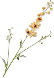 Silk-ka kunstbloem Ridderspoor geel 101 cm