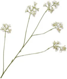 Silk-ka kunstbloem Aralia wit 111 cm