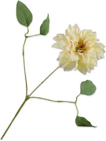 Silk-ka kunstbloem Bosrank geel 65 cm