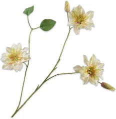 Silk-ka kunstbloem Bosrank geel 98 cm