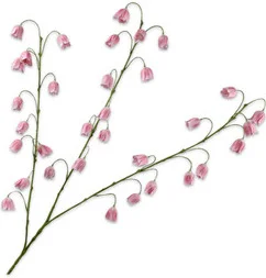 Silk-ka kunstbloem Perzische keizerskroon roze 97 cm