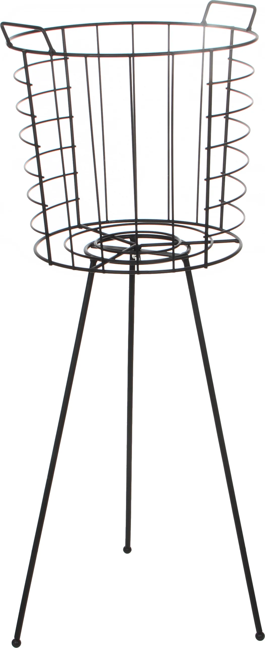 Mica Decorations plantenstandaard Midar zwart D 31 H 77 cm
