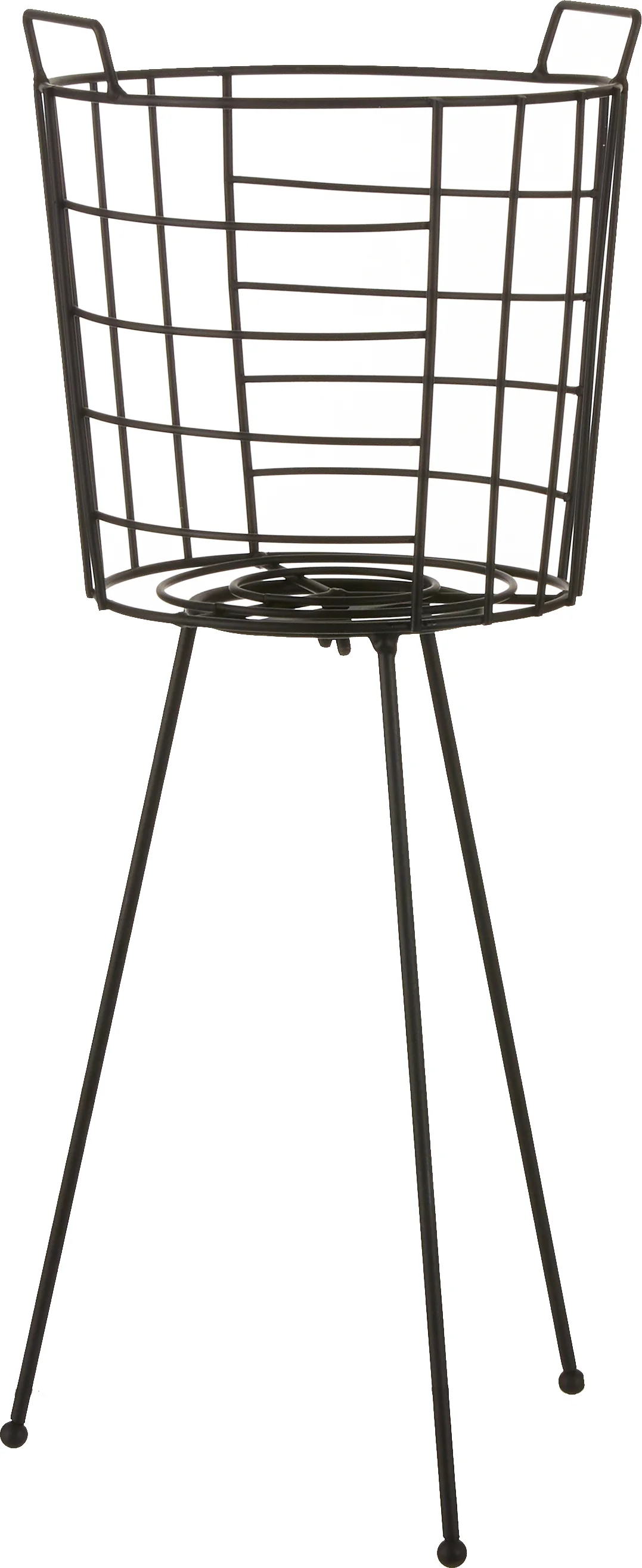 Mica Decorations plantenstandaard Midar zwart D 19 H 50 cm